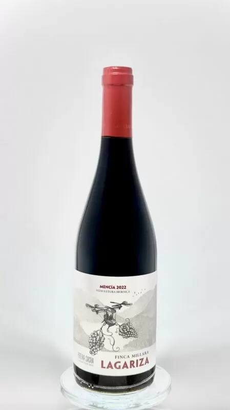 czerwone wino ze szczepu Mencia z Ribeira Sacra - Finca Millara