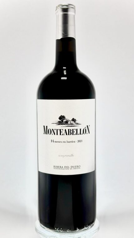czerowne wino ze szczepu Tempranillo z Ribera del Duero - butelka magnum - Monteabellon