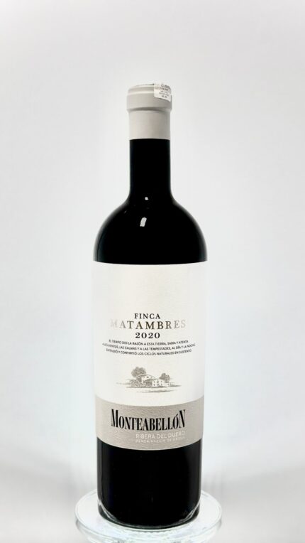 czerowne wino ze szczepu Tempranillo z Ribera del Duero - Monteabellon