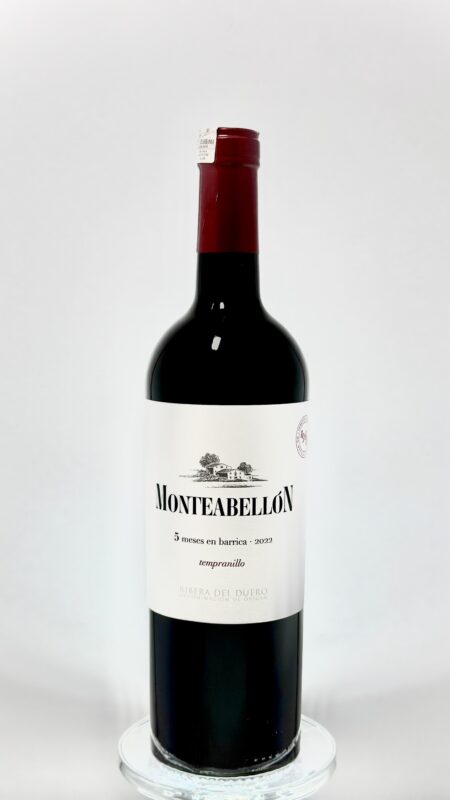 czerowne wino ze szczepu Tempranillo z Ribera del Duero - Monteabellon