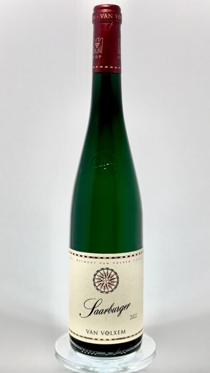 wino białe ze szczepu Riesling z Mozeli - dolina Saary - van volxem