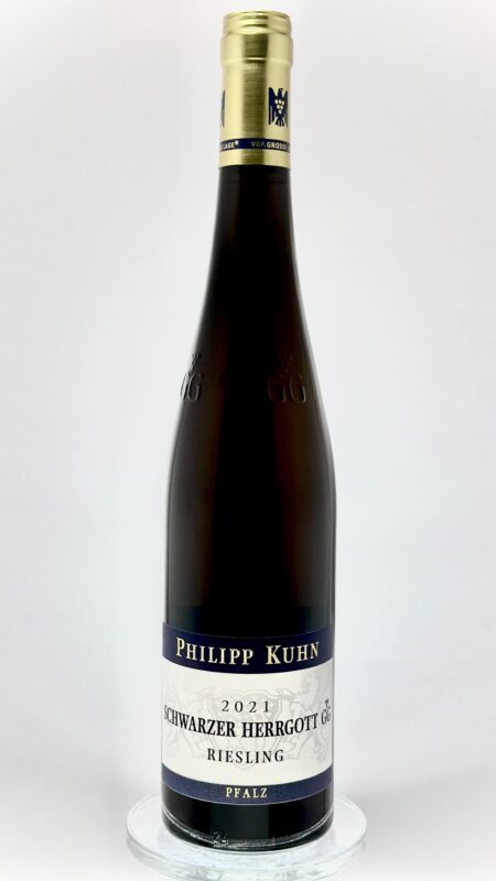 wino ze szczepu Riesling z Palatynatu - Schwarzer Herrgott