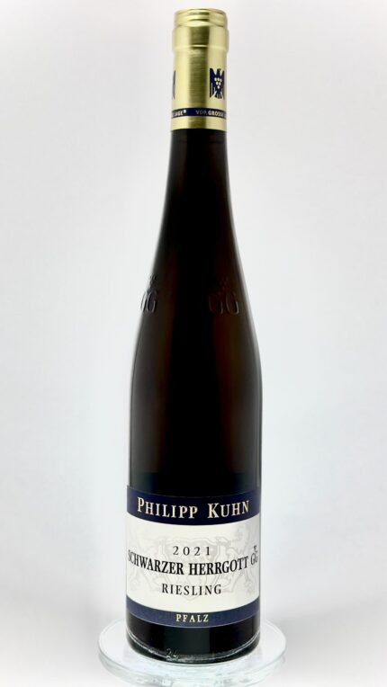 wino ze szczepu Riesling z Palatynatu - Schwarzer Herrgott