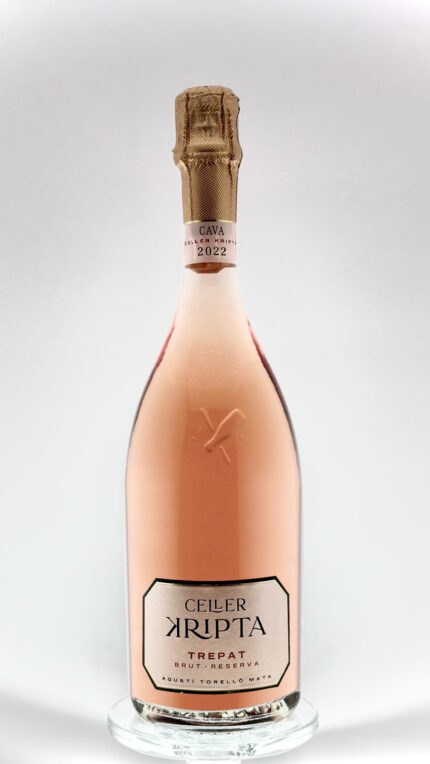 różowa cava - wino musujące -Celler Kripta